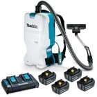 Makita 36v Backpack 6 Litre Vacuum Cleaner DVC660G4x1 Kit image