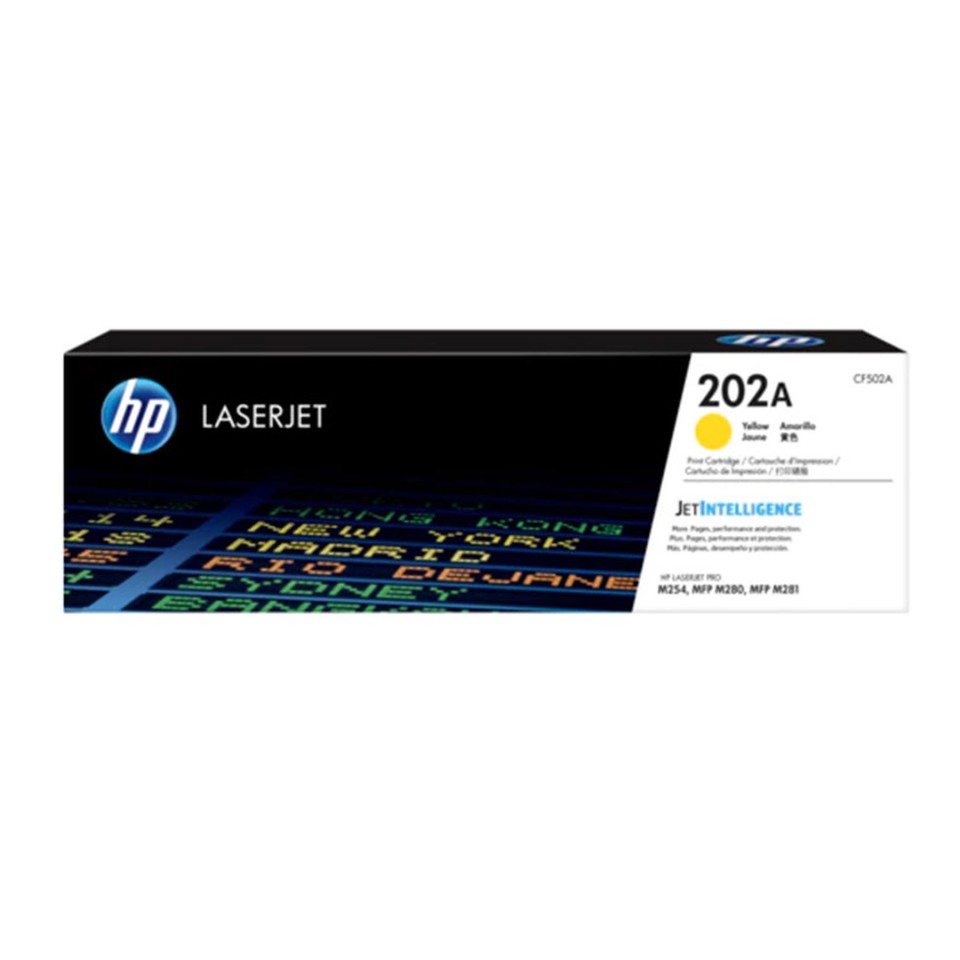 HP 202a Yellow Toner Cartridge