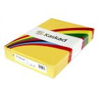 Kaskad Colour Paper 225gsm A4 Goldcrest Yellow Pack 100 image
