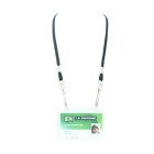 Lanyard Double Swivel Hook 80cm Length Black Pack 100 image