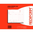 Rediform Invoice Statement Book No Carbon Required RTINV3 210x300mm 50 Triplicates image