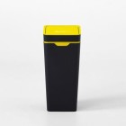 Method Closed Lid Recycling Bin Yellow Comingled Recycling 60L 350(w)x350(d)x755(h)mm image