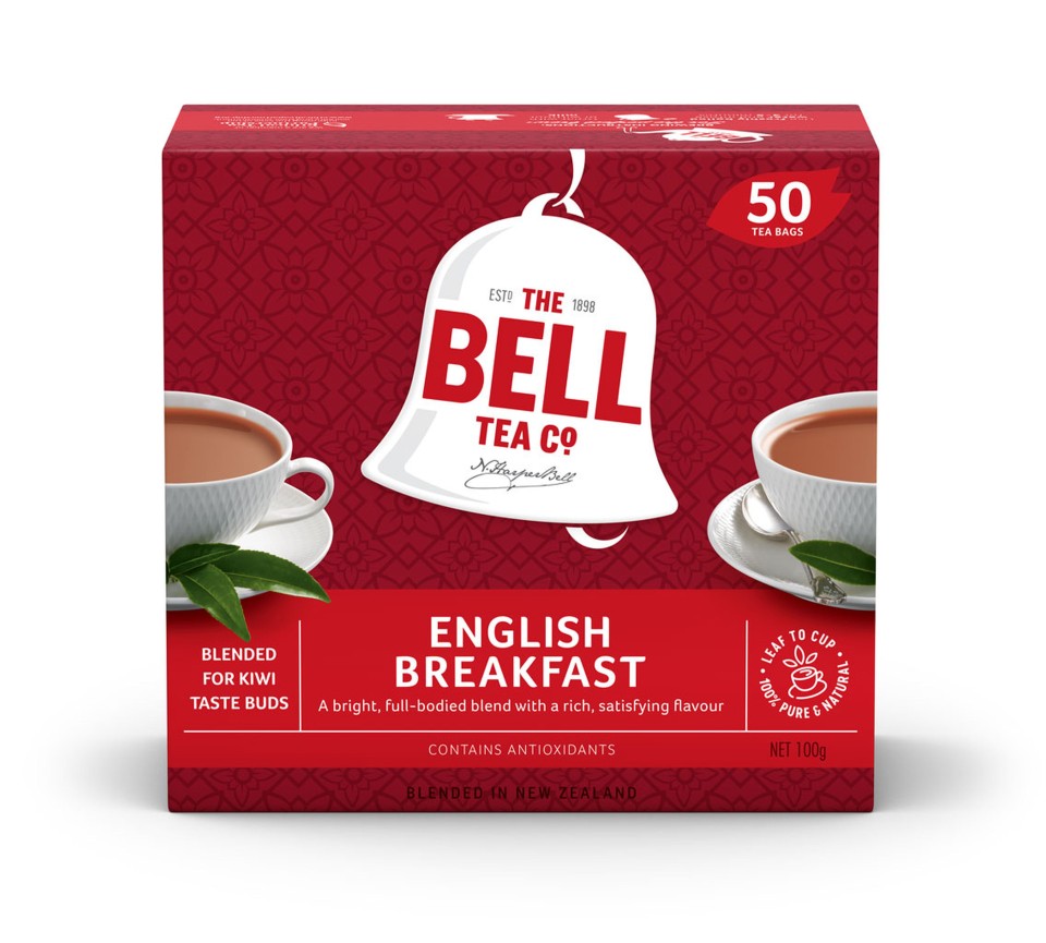 Bell Tea Tea Bags Tagless English Breakfast Box 50