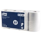 Tork T4 Advanced Soft Conventional Toilet Roll 2 Ply White 700 Sheets per Roll 2325587 Pack of 8 image