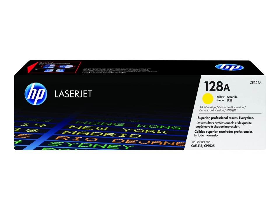 HP LaserJet Toner Cartridge 128A Yellow