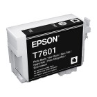 Epson UltraChrome HD Inkjet Ink Cartridge T7601 Photo Black image