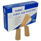 First Aid Plasters Fabric Skin Colour 76mm x 19mm box of 100  image