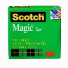 Scotch Magic Office Tape Invisible 810 12.7mmx32.9m image