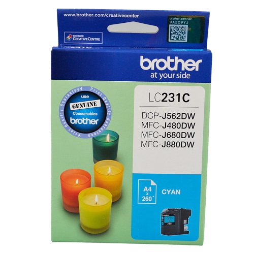 Brother Ink Cartridge LC231C Cyan