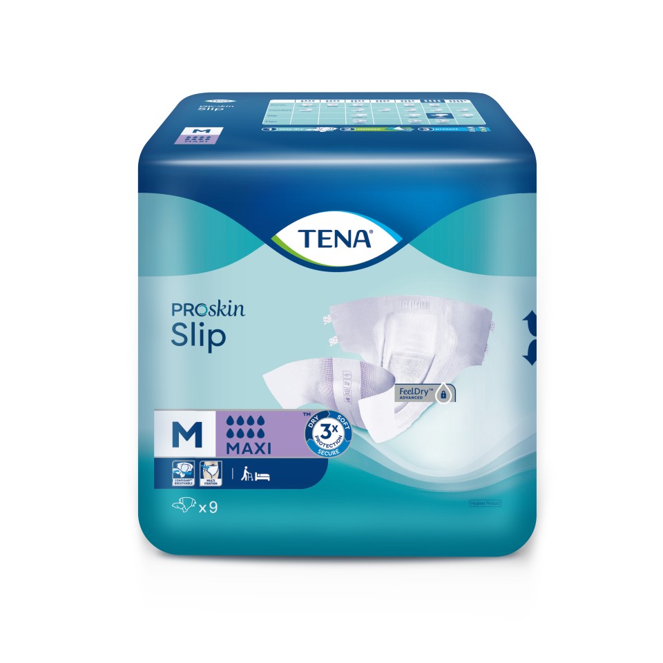 Tena Slip Maxi Medium Pack of 9