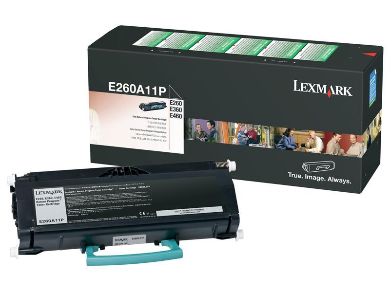 Lexmark Toner Cartridge E260A11P Black