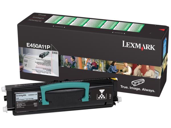 Lexmark Toner Cartridge E450A11P Black