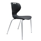 Mata Heavy Duty Visitor Chair Black image