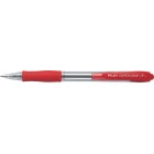 Pilot Super Grip Ballpoint Pen Retractable 0.7mm Red image