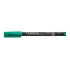 Staedtler Lumocolor Overhead Projection Pen Permanent Fine Green image