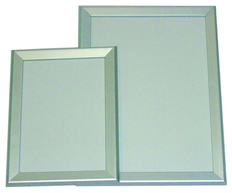 Manhattan Premium Snap Frame Aluminium With Mitred Corners A1 Silver