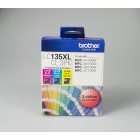 Brother LC135XLCL3PK Inkjet Ink Cartridge Tri-colour Pack 3 image