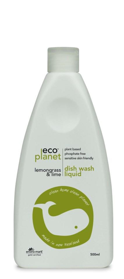 Eco Planet Dish Wash Liquid Lemongrass & Lime 500ml
