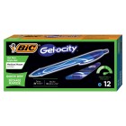 BIC Gelocity Gel Ink Pen Quick Dry 0.7mm Blue Box 12 image