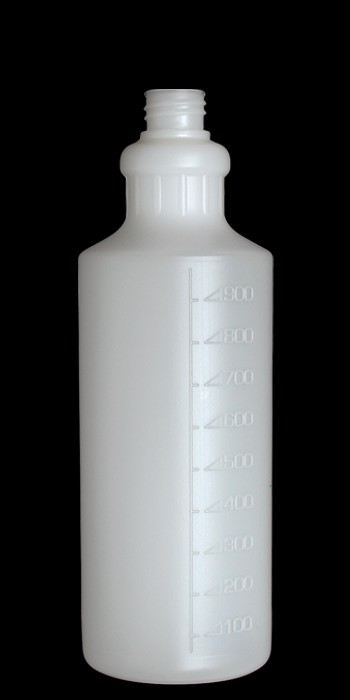 HDPE Bottle with 28/410 Cap 1 Litre