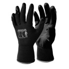 Armour Black Flat Nitrile Open Back Glove Pair image