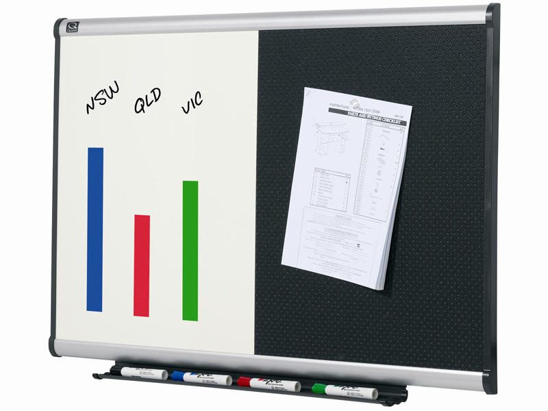 Quartet Prestige 2 Combination Board 900 x 600mm