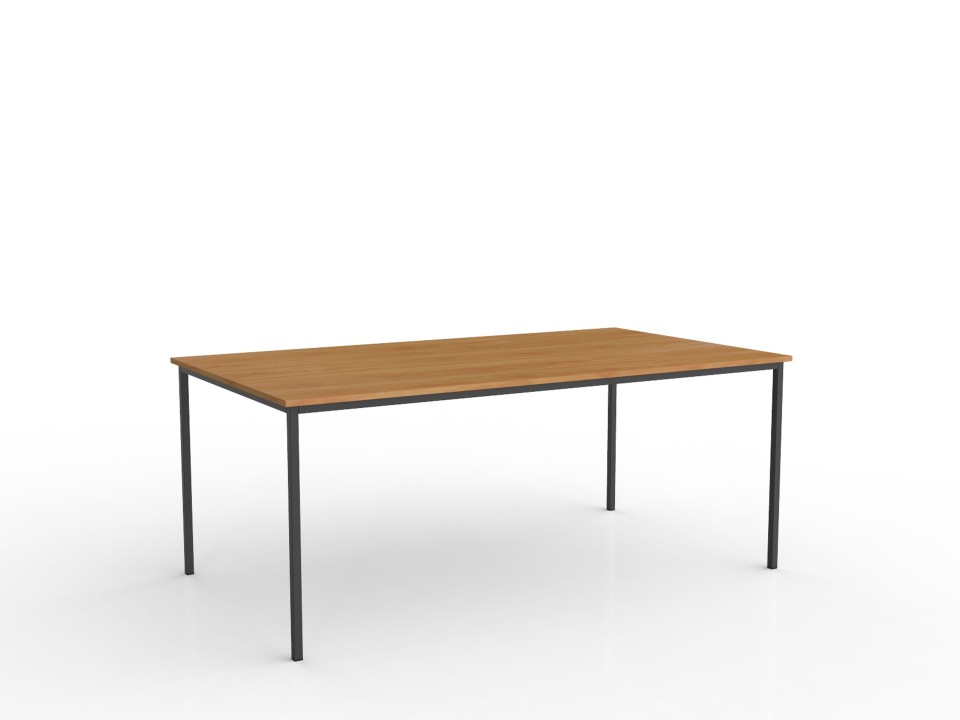 Knight Ergoplan Canteen Table 1800(w)x800(d)x750(h)mm Tawa