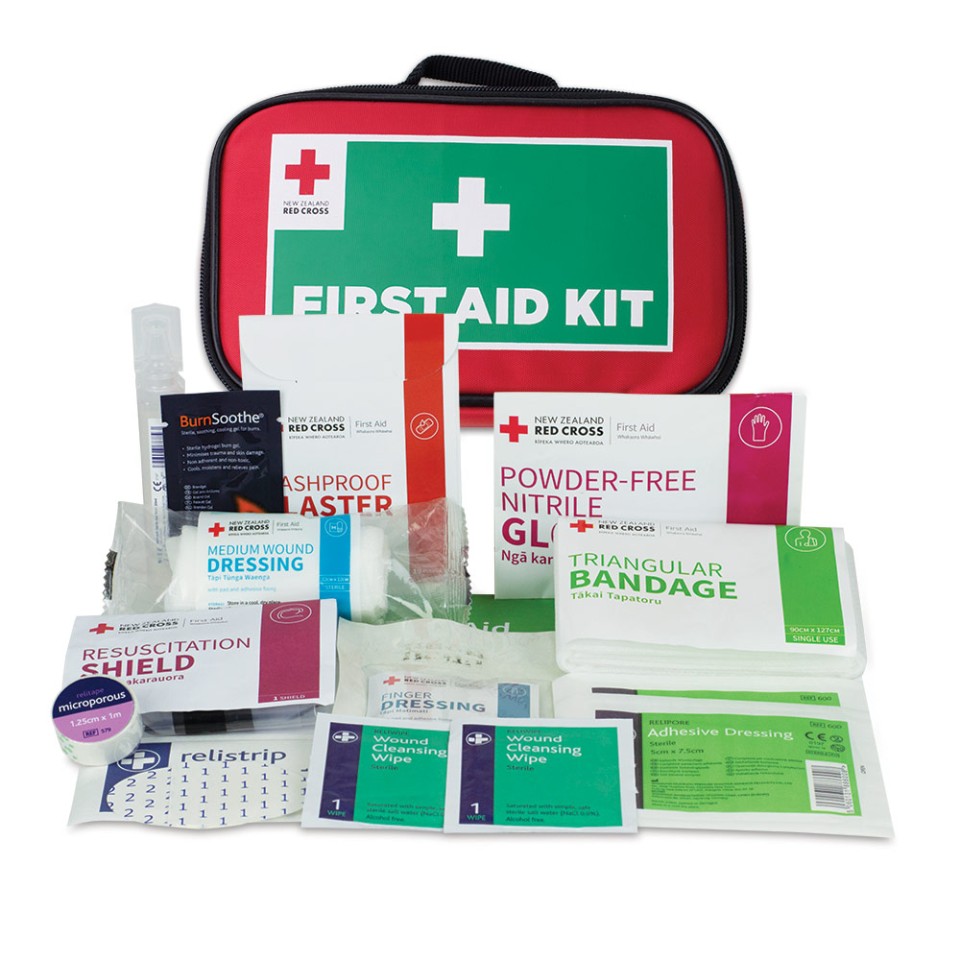 Red Cross First Aid Kit Small Soft Bag