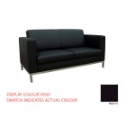 Knight Neo Soft Seating 2 Seater Black Lounge image