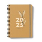 Ambassador NZ Nature 2025 Diary Day To Page Wiro A5 Toetoe image
