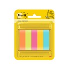 Post-it Page Markers 670-5ASST 15x50mm Assorted Colours Pack 5 image