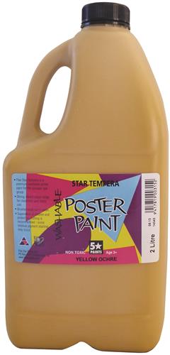 5 Star Tempera Poster Paint 2 Litre