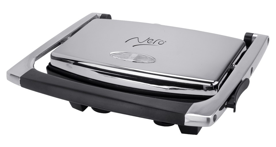 Nero Sandwich Press 2 Slice Stainless Steel