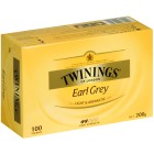 Twinings Tea Bags Tagged Earl Grey Pack 100