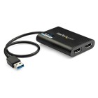 Startech.com Usb To Dual Display Port Adapter image