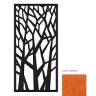 Acoustic Hanging Carved Panel 1200Wx2400Hmm Design 1 Orange image