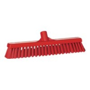 Vikan Red Soft / Hard Floor Broom 410mm 