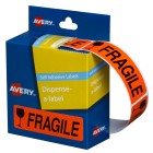 Avery Fragile Labels Dispenser 937252 64x19mm Pack 125 Labels image