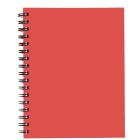 Spirax 511 Spiral Notebook Hard Cover 225x175mm 200 Pages Red image