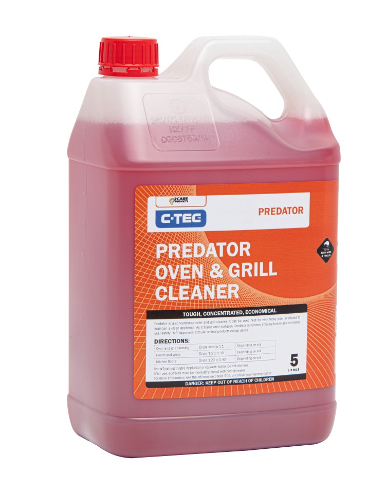 C-TEC Predator Oven & Grill Cleaner 5 Litre