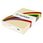 Kaskad Colour Paper 80gsm A4 Curlew Cream Pack 500 image