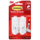 3M Command Hook 17068 Medium 1.3kg White Pack 2 image