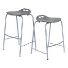 Seaquest Mata Lite Backless Stool 650 High Grey image