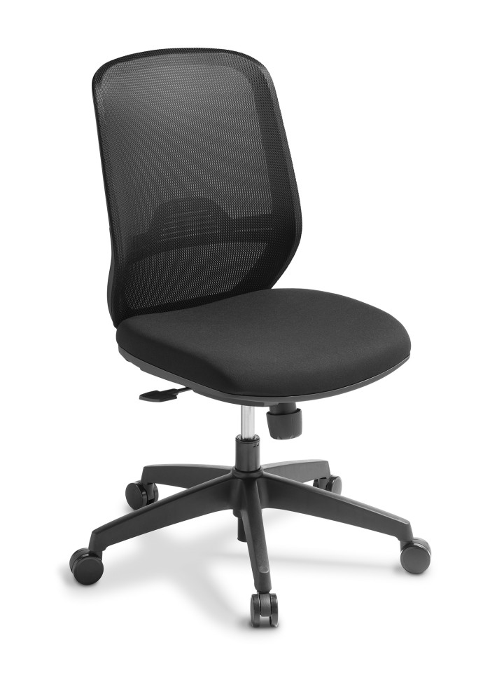 Sprint Task Chair 2 Lever High Back Black Mesh