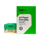 NXP Everyday Carbon Neutral White Copy Paper A3 80gsm (500) Box of 3 image