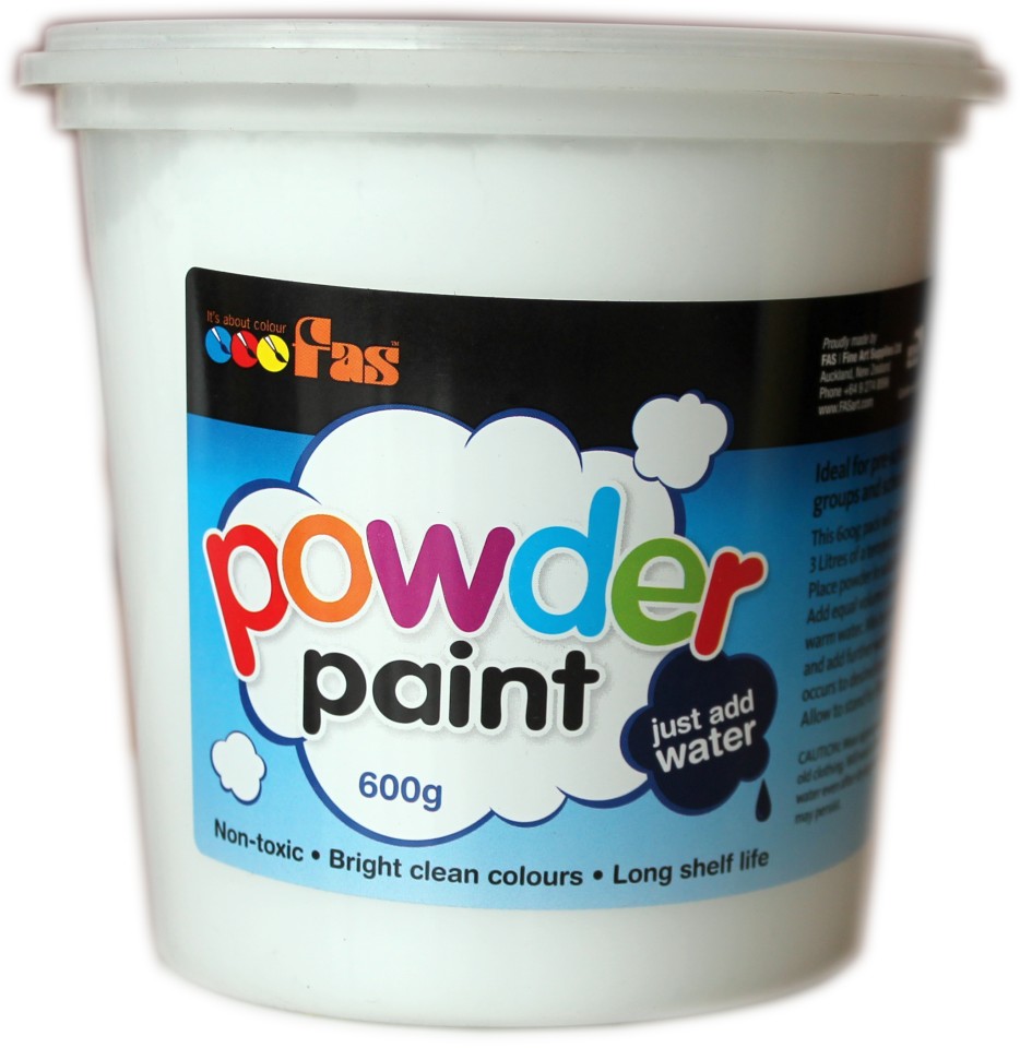 FAS Tempera Paint Powder 600g Makes 3 Litres
