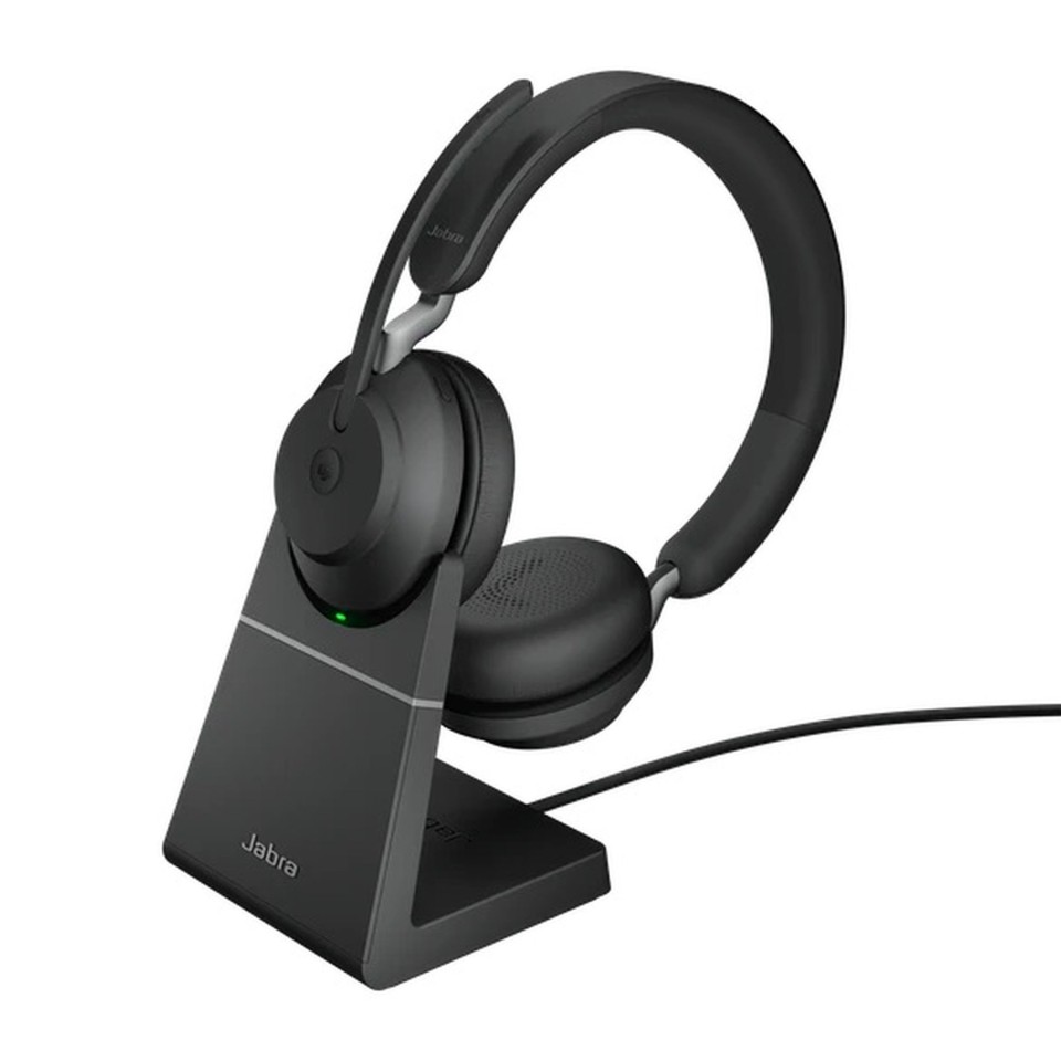 Jabra Evolve2 65 MS USB-A Headset with Stand