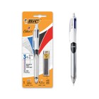 Bic 3 Colour Ballpoint Pen And Pencil Retractable 1.00mm Pack 1 Plus 12 Refills 0.7mm HB Lead image