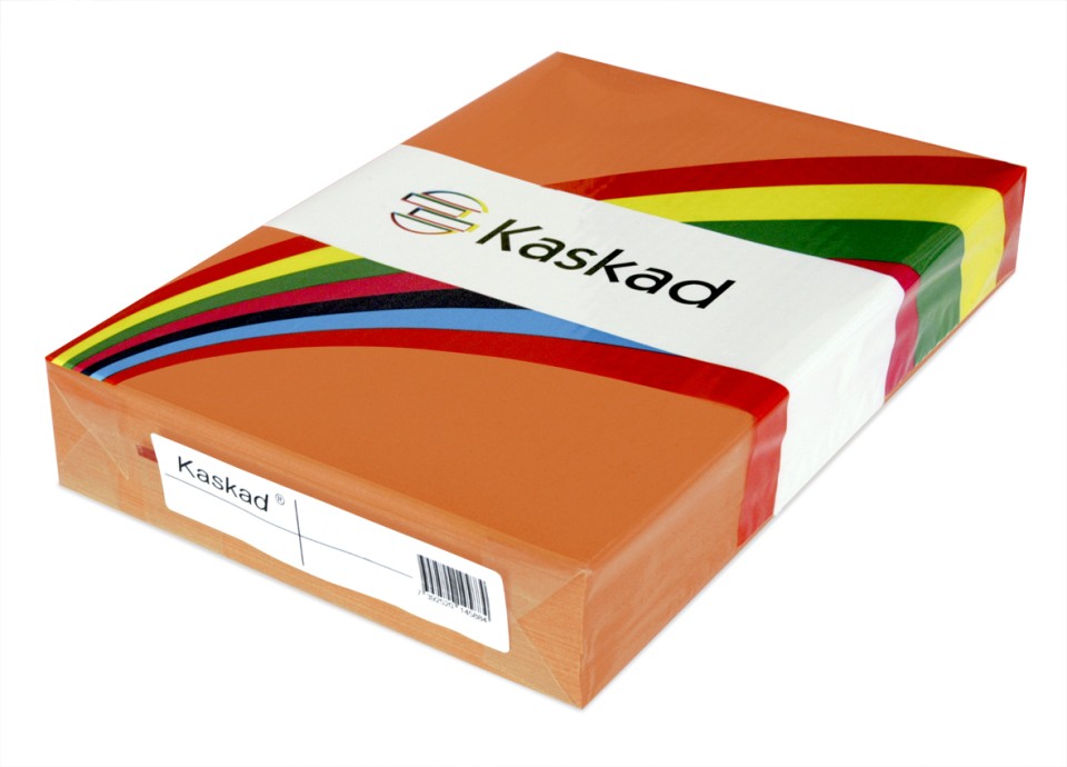 Kaskad Colour Paper A3 80gsm Fantail Orange Ream 500