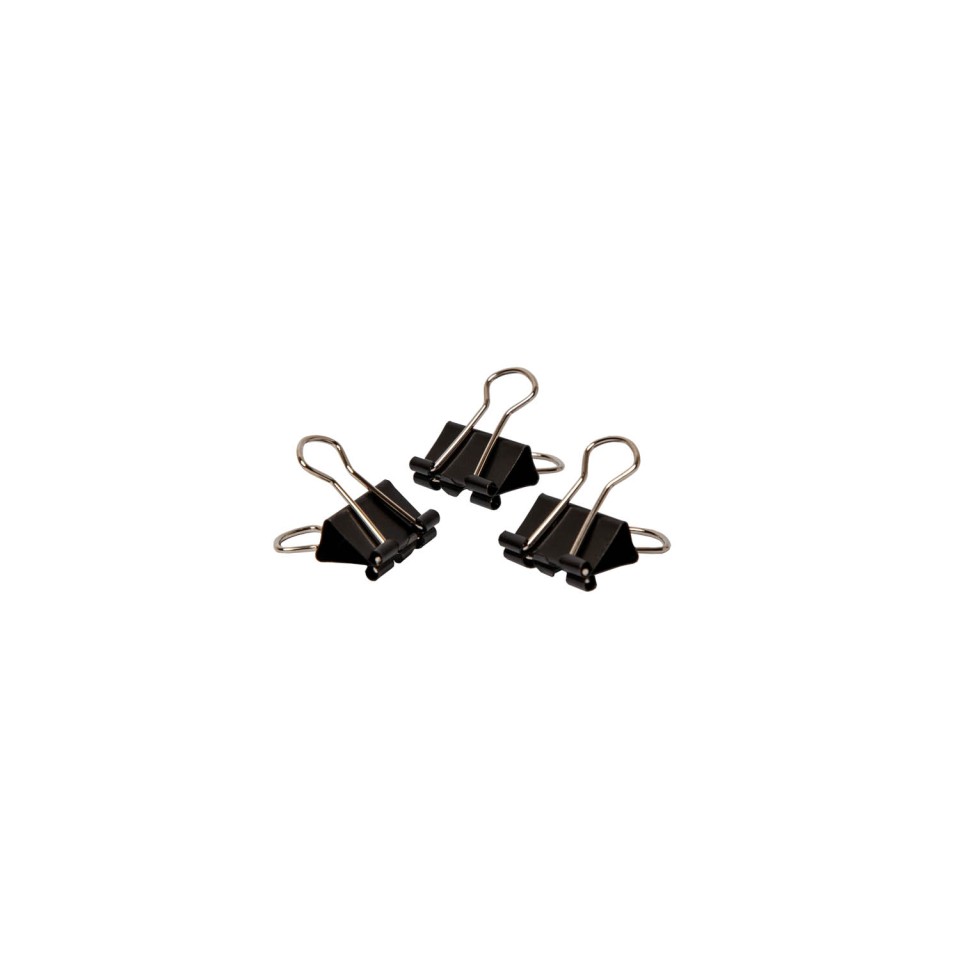 NXP Foldback Clips 19mm Box 12